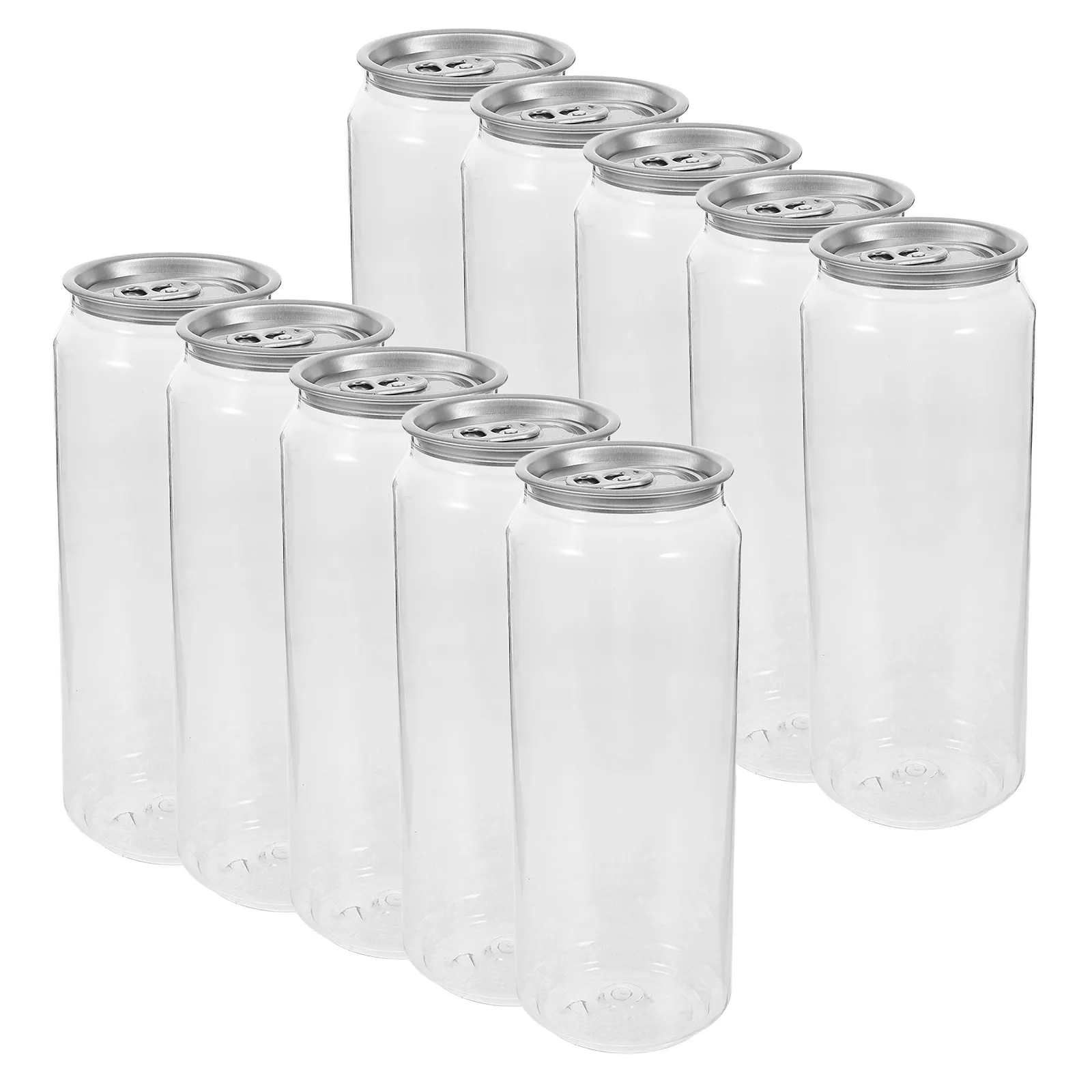 

10 шт. банок для консервирования, сохраняющих свежесть, 500 мл, пустые бутылки для напитков, герметичные, для использования с газированными напитками или содой