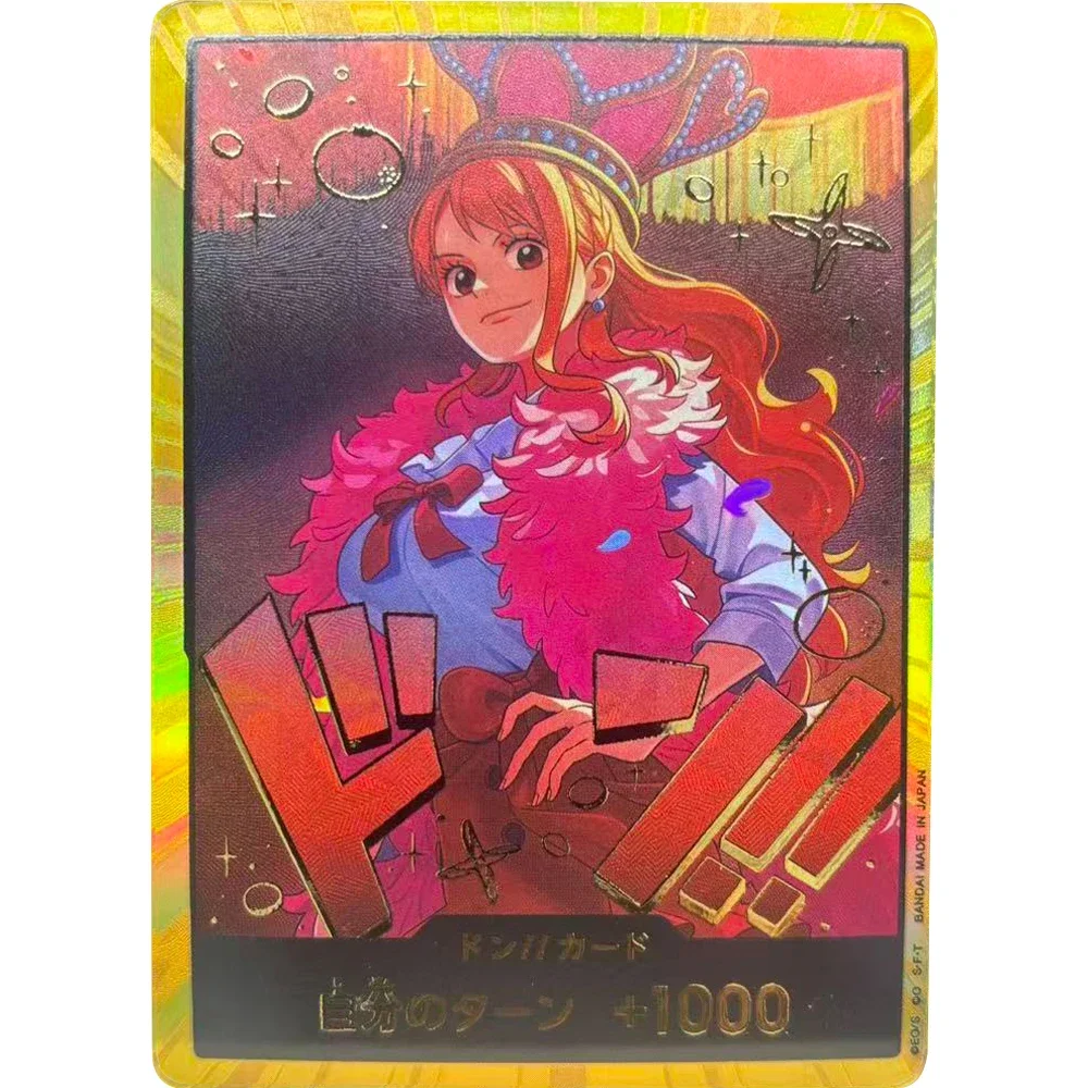 قطعة واحدة من بطاقات جمع الطوابع الساخنة DIY دون!! بطاقة EB03 نامي نيكو روبن JPN لعبة ذاتية الصنع لعبة بطاقات أنيمي هدية