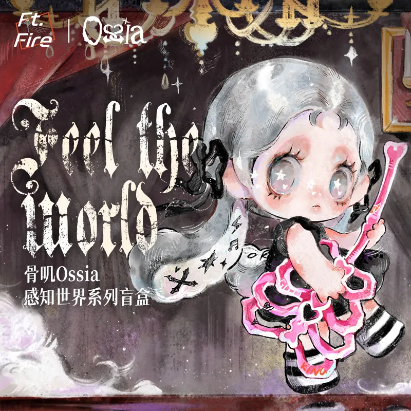 

New Ftfire Ossia Guji Feel The World Series Blind Box Collectible Art Toy Desktop Decoration For Anime Lovers And Toy Collectors