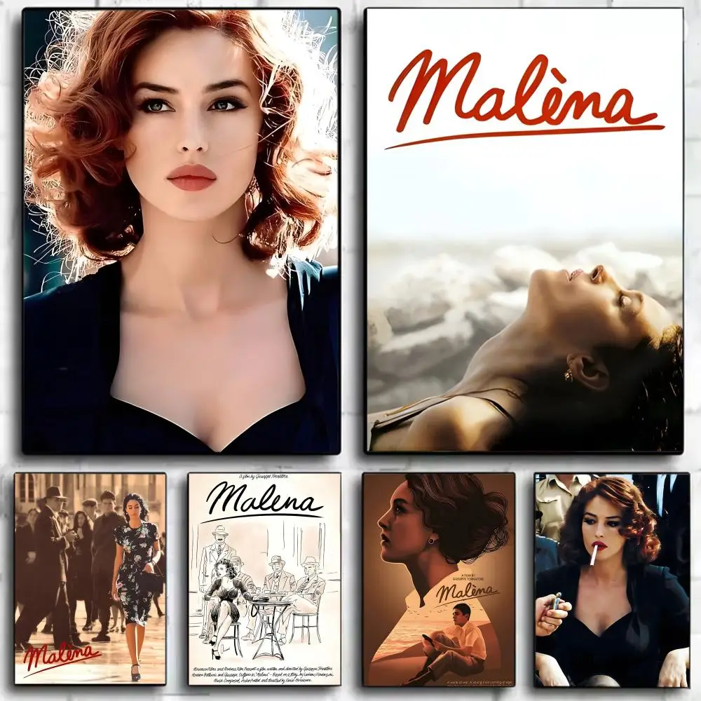 Póster romántico de la película M-Malena, póster impreso para pared, Mural decorativo, decoración del hogar, regalo sin marco