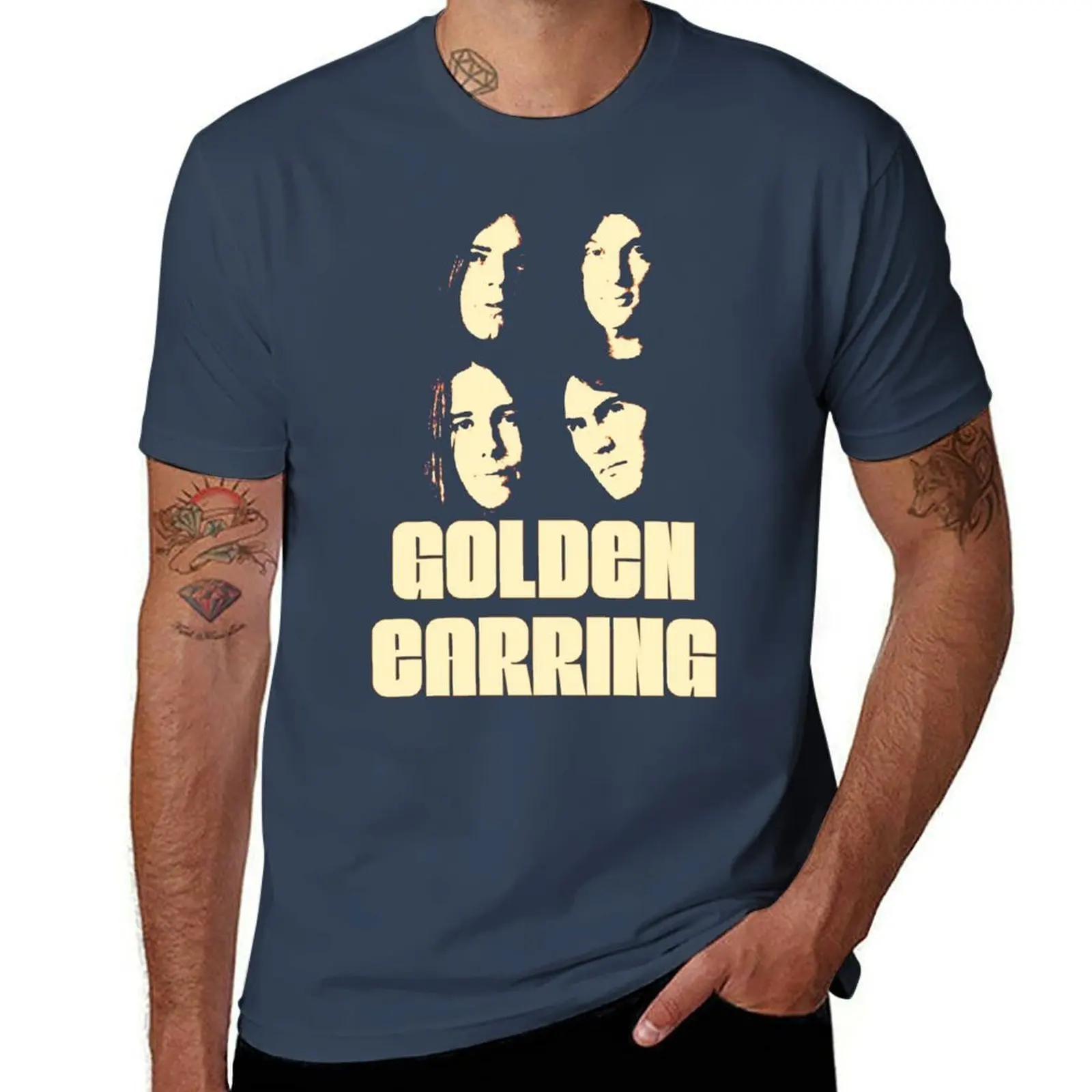 

Golden Earring T-Shirt g man t shirts for men man t shirt cotton high quality T-Shirt