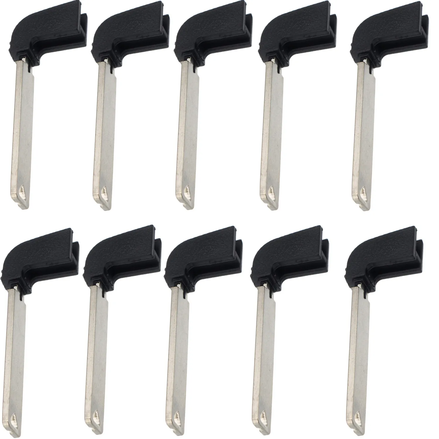 

WFMJ 10Pcs For Lexus GS350 IS250IS ES GS NX RX Insert Smart Key Uncut Blade Emergency