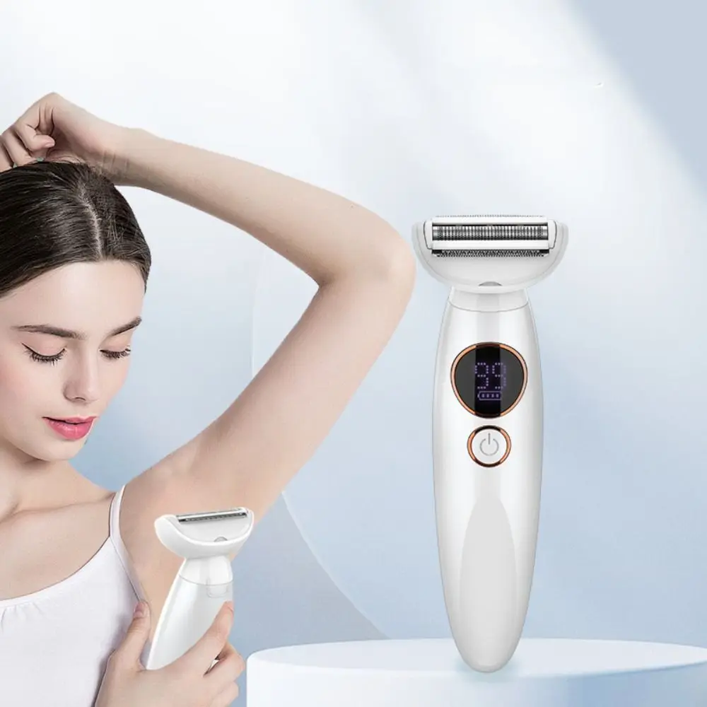 

Перезаряжаемый портативный электрический триммер для удаления волос 5 в 1, моющийся прибор для стрижки волос, женская бритва