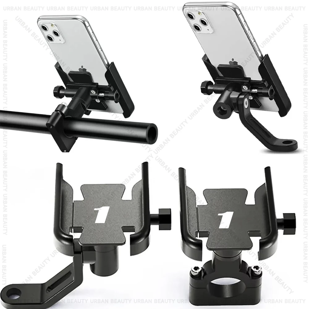 For Piaggio Liberty One Piaggio 1 1 Active Motorcycle Phone Holder GPS Bracket Cellphone Stand Rearview Mirror Handlebar Mount