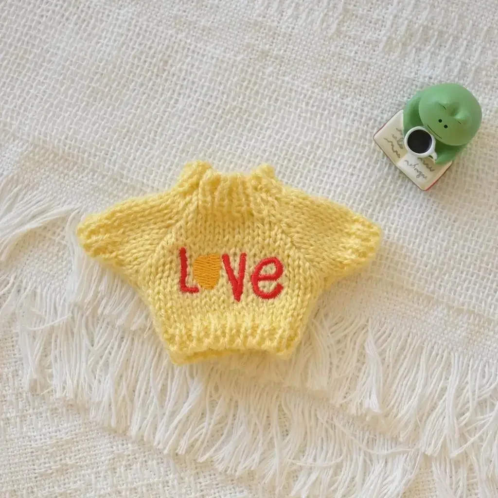 Set De Vêtements Pour Poupée Labubu 17 Cm – Pull, Chapeau, Bouteille – Accessoires Cadeau DIY