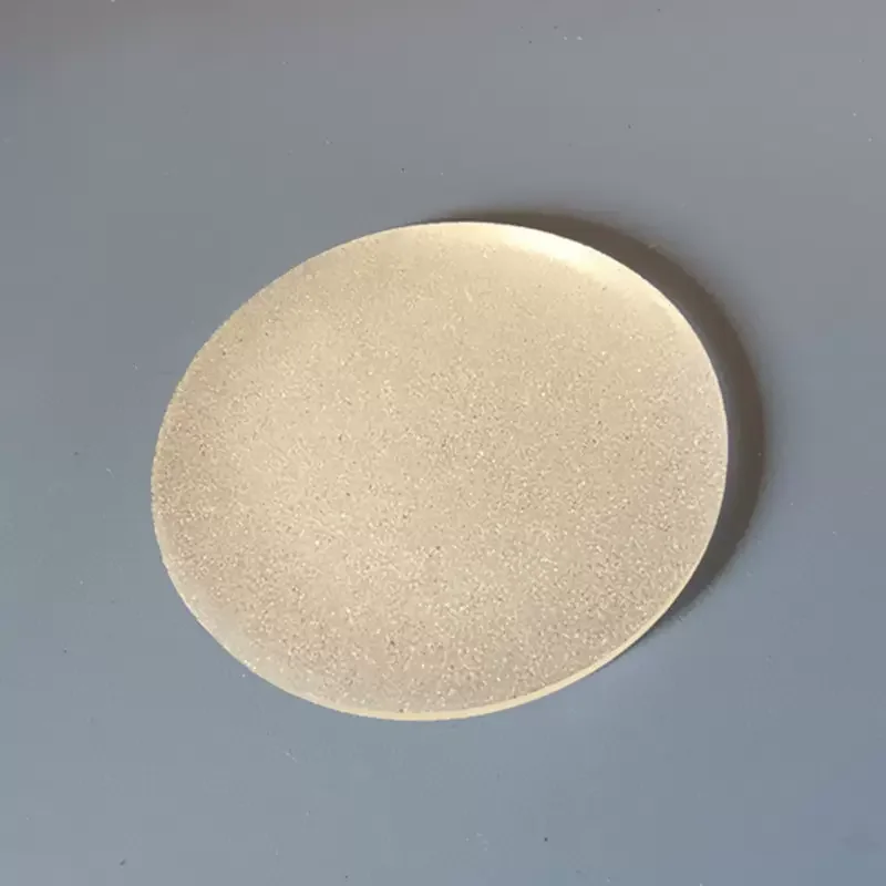 Torch Frosted Glass Plate Diameter 35-110mm Round Flat Glass LED Flashlight Lampshade