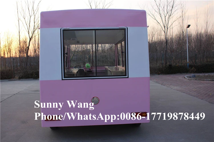 2020 nuovo arrivo rimorchio per alimenti mobile all'aperto/carrello per alimenti elettrico stradale/veicolo mobile per camion per alimenti in fabbrica cinese in vendita