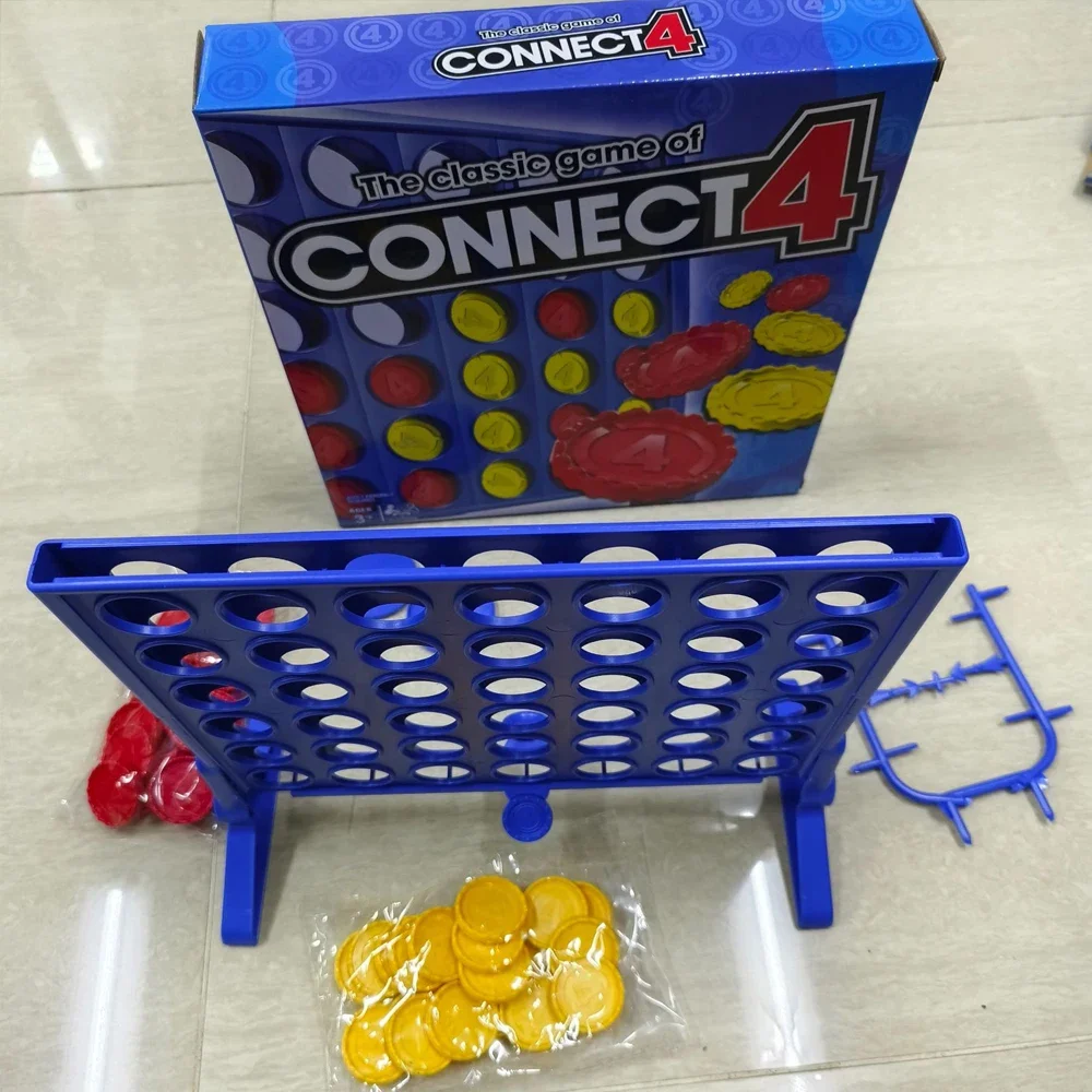 لعبة كلاسيكية من لعبة Connect 4 للاعبين؛ قم بتوصيل 4 شبكات واحصل على لعبة الصف للأطفال من سن 6 سنوات فما فوق ألعاب الفناء الخلفي