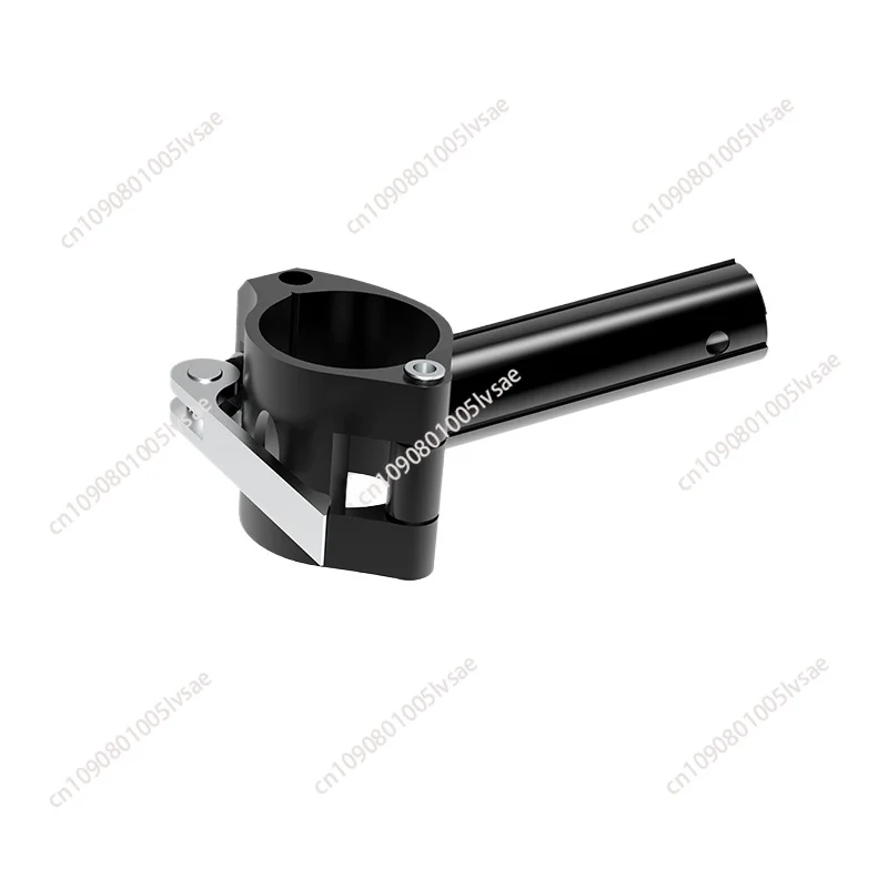 Bicycle trailer chuck, bicycle trailer attachment, tow bucket connector accessories, rear mounted grocery cart modifications