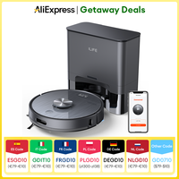 ILIFE T20S LDS Robot Vacuum Cleaner,5000 Pa,Auto Empty Dock 60 Days Hands off Cleaning Vacuum And Mopping Wet / Dry Sweeping