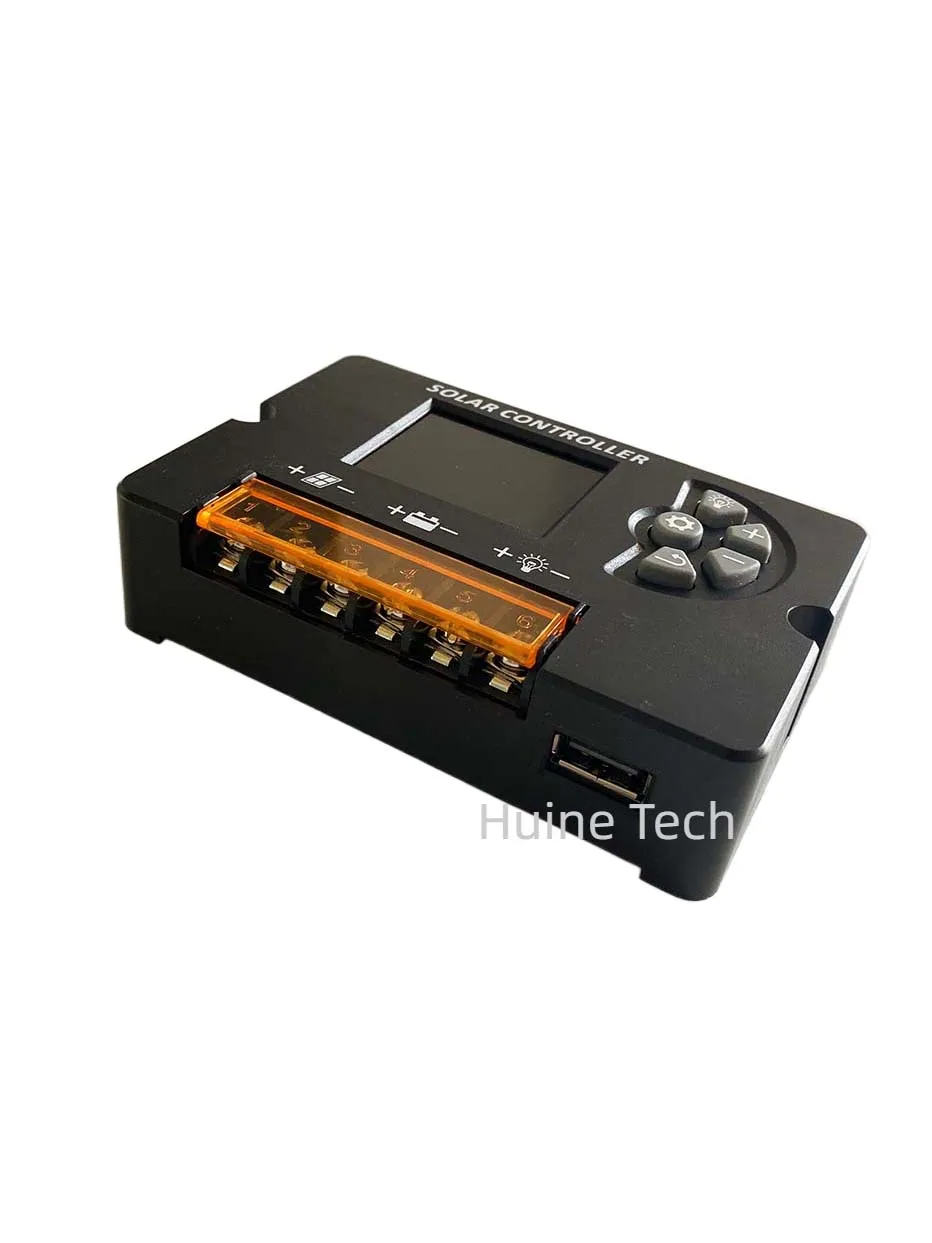 10A 20A LCD Display PWM Solar Charge Controller Fit for Lead Acid, Lithium Ion, Lifepo4 Battery