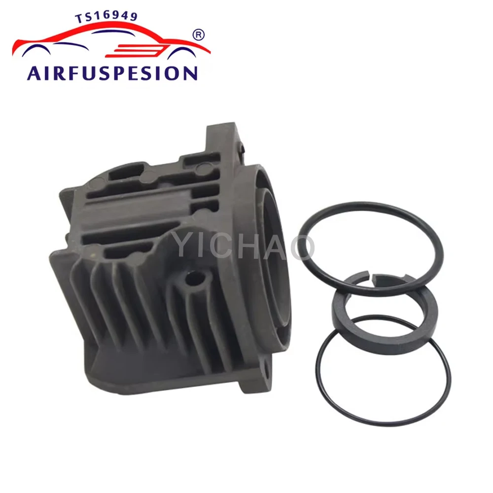 For VW Touareg Cayenne A6 C6 Q7 L322 Air Compressor Pump Repair Kits Cylinder Head+Piston Rings+Connecting Rod+Valve 4L0698007A
