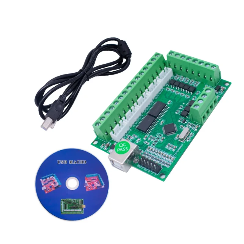 

MACH3 V2.1 V3.25 Five-Axis Engraving Machine Motherboard CNC Motion Control Card 5-Axis Stepper Motor Drive Interface Board