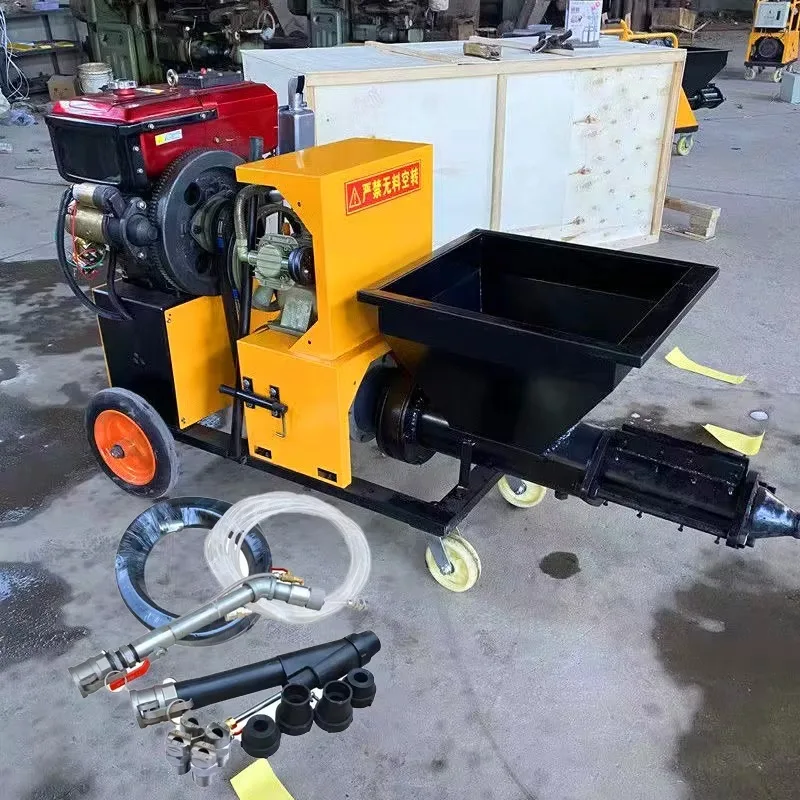 Hot Selling Plastering Machine Concrete Mortar Stucco Sprayer Cement Mortar Spraying Machine for Sale