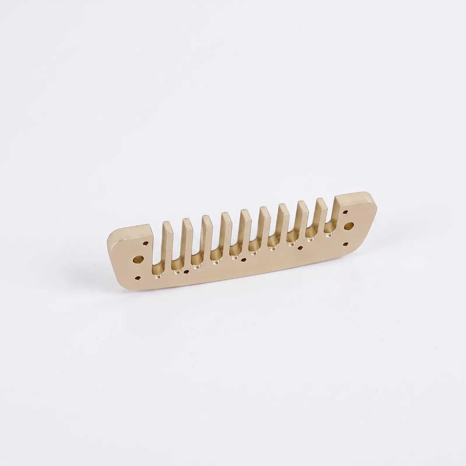 Repair Harmonica Comb | Metal Construction, Precision-Cut Slots, Harmonica Comb Replacement Part, for Custom Assembly