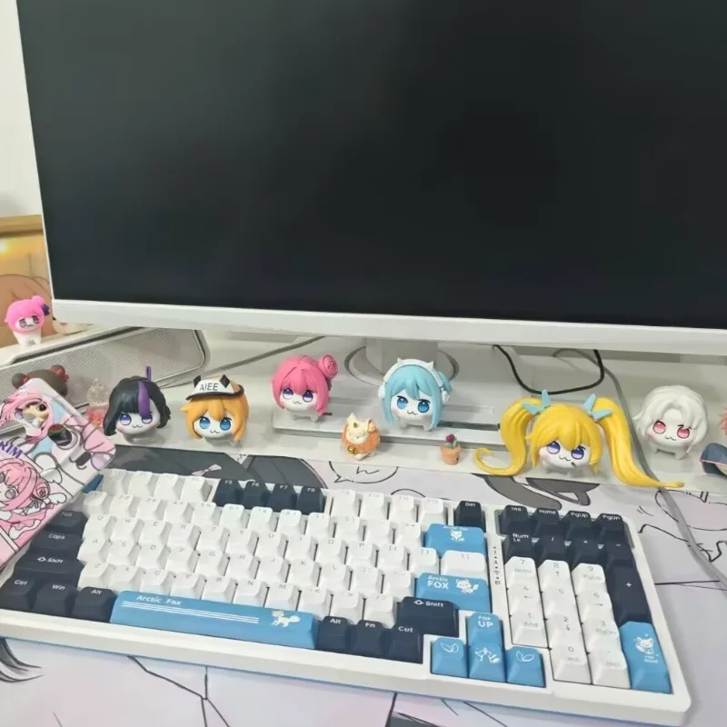 جديد دورو 1 مجموعة 6 قطعة دمية صغيرة لطيف Q-النسخة نموذج تمثال لعبة هدية دورو هو الأفضل