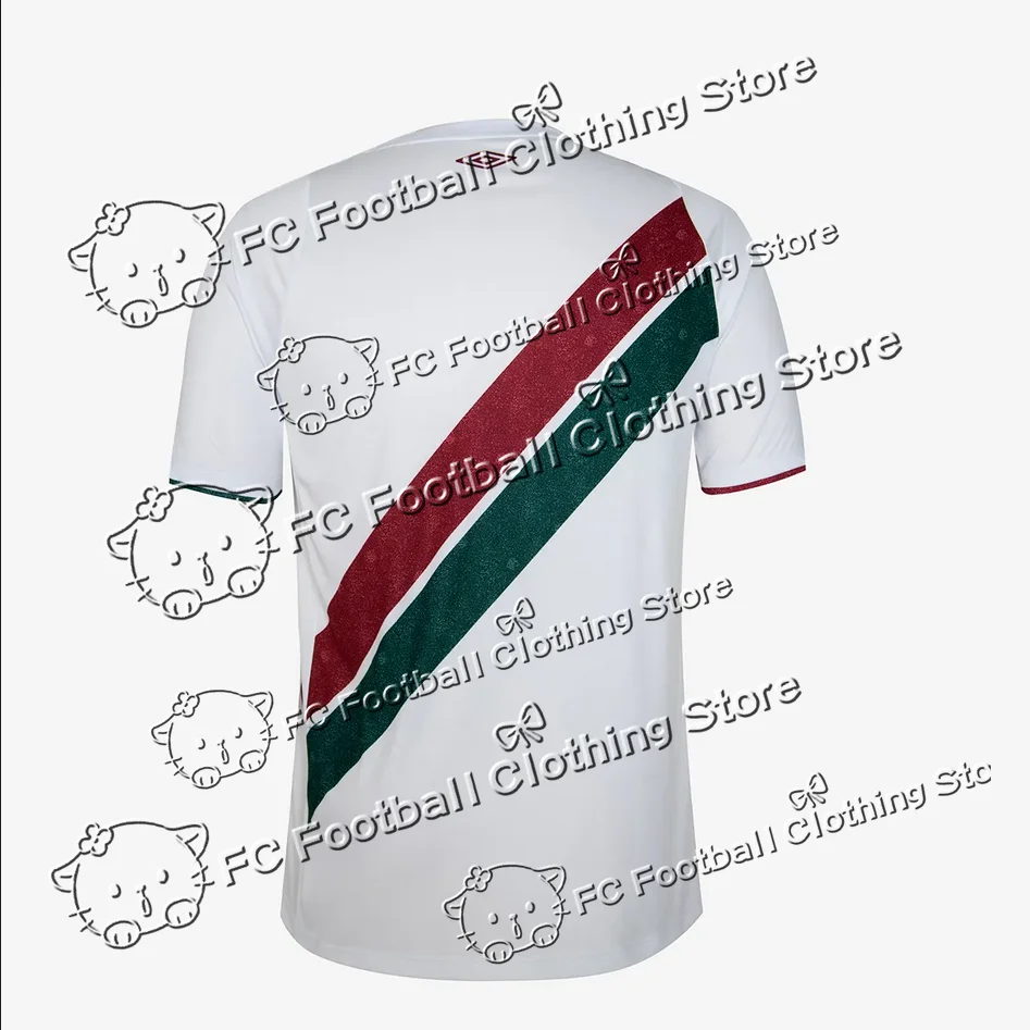 

Fluminense Away Football Jersey - 2024 2025/Adult Training Jersey Outdoor Motorcycle Top