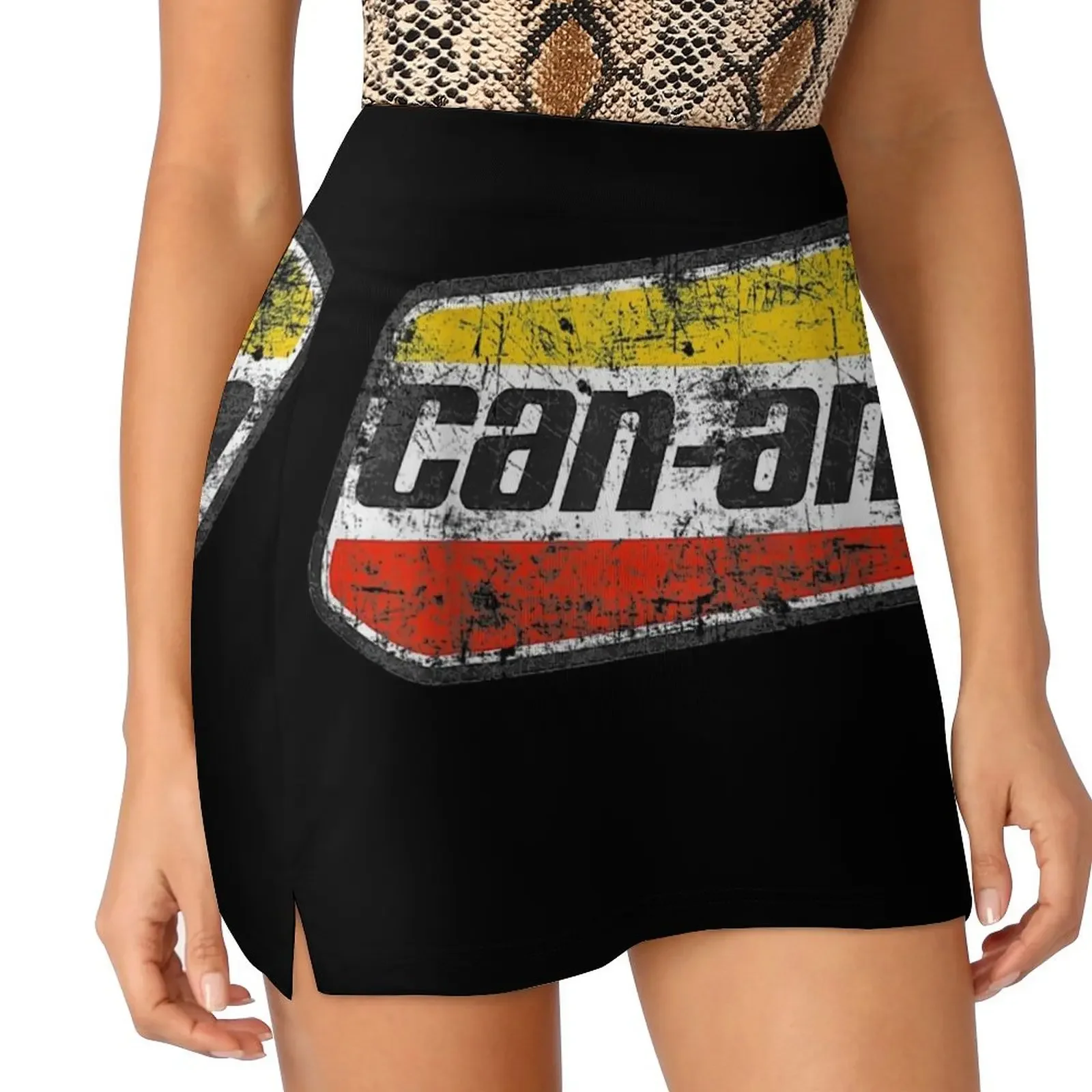 

CANAM Vintage Original ATV UTV off road Mini Skirt Summer dress Skirt shorts