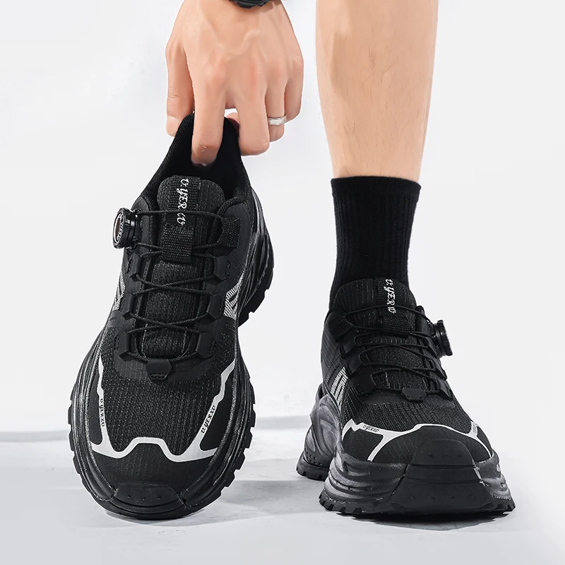 

Мужская спортивная обувь для бега, мужские модные повседневные кроссовки, обувь унисекс, увеличивающая рост, мужская дышащая повседневная обувь на утолщенной подошве
