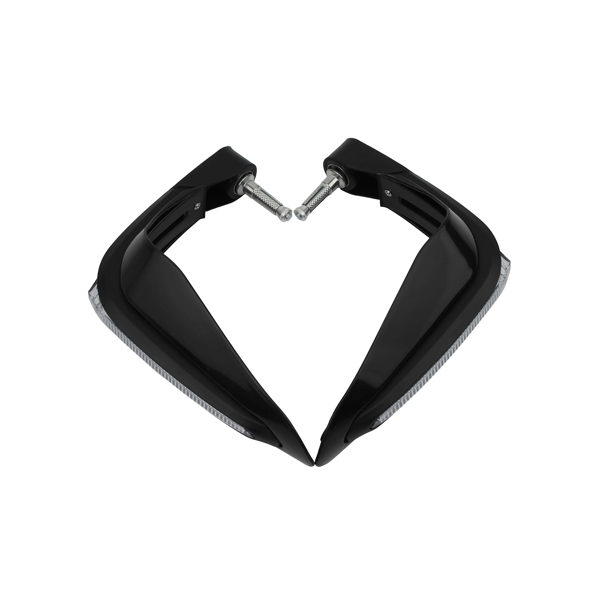 Motorrad-Handschutz mit LED-Blinklichtern, Handprotektoren für Lenker mit den meisten Durchmessern, ATV, Enduro, Motocross, Roller, Moped – Detail 5