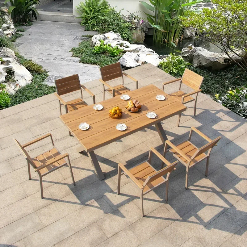 Mobile Coffee Garden Furniture Sets Conference Chairs Outdoor Table Modern Balcony Picnic Mesas De Comedor Kitchen Furniture