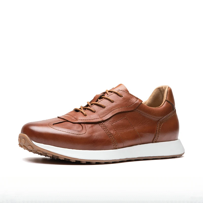 

Мужская повседневная обувь из воловьей кожи из натуральной кожи, удобные классические мокасины, мужская роскошная обувь на продажу