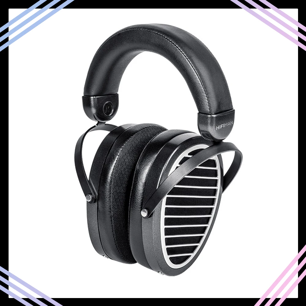 HIFIMAN Edition XS Casque Hi-Fi magnétique planaire à dos ouvert sur l'oreille pleine taille avec aimants furtifs, bandeau réglable