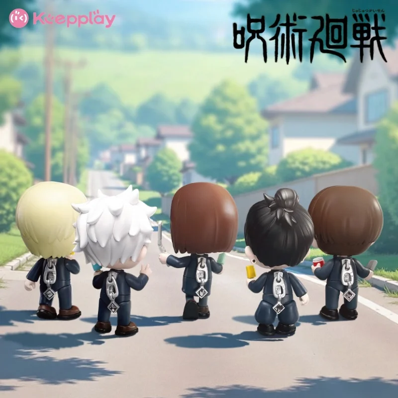 Presale Original Keepplay Jujutsu Kaisen Season 2 กล่องตาบอดสินค้าคงคลังที่ซ่อนอยู่ Premature Death ซิปของเล่นอะนิเมะของเล่นอินเทรนด์