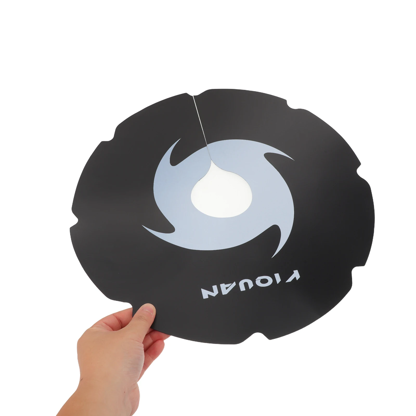 2 Pcs Bicycle Baffle Bike Disc Brake Dust Cover Protector Hub Black Accessories