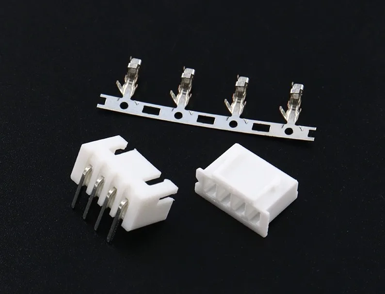 200 set/lot XH2.54mm Connector Plug + Socket Straight Pin Curved Pin + Terminal 4P/5P/6P/7P