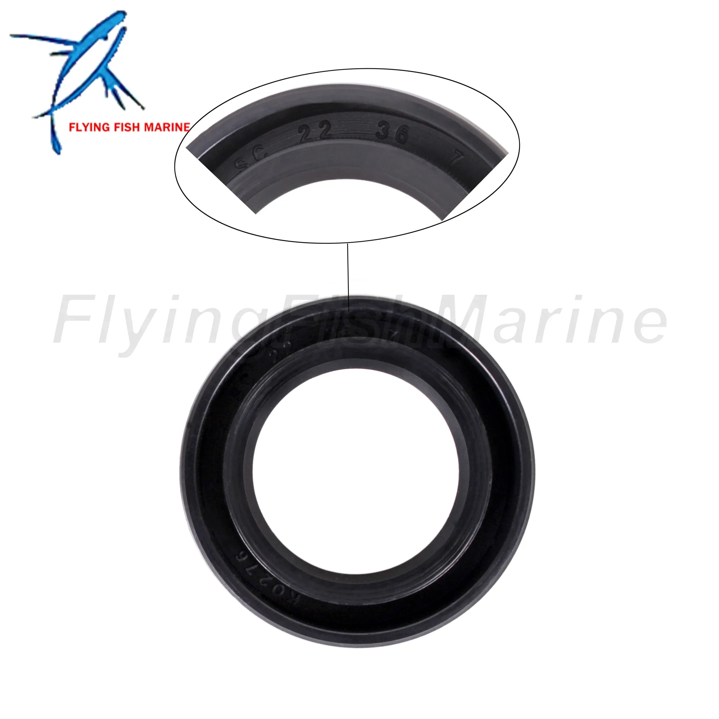 

Outboard Engine 93101-22067 93101-22M00 18-0296 Oil Seal for Yamaha / 82233M 83406M 854017 for Mercury Mariner 20HP-70HP