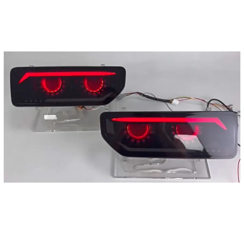مانع صدمات خلفي للسيارة ضوء بدوره إشارة ضوء الفرامل مصباح ليد خلفي ل جيمي 2019-2024 ضوء النهار الجري #4