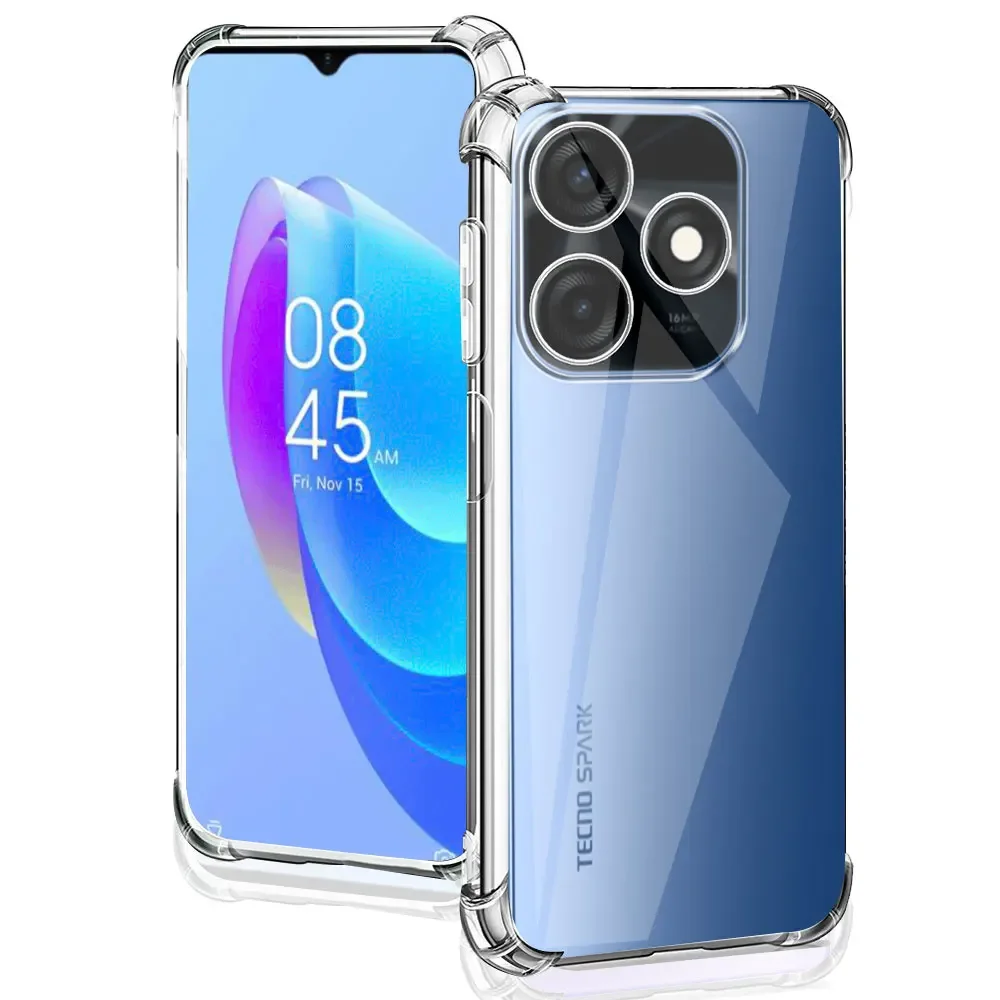 Funda de silicona para Tecno Spark 10, carcasa transparente a prueba de golpes, 4G, 10C, Tecno Spark 10 Pro