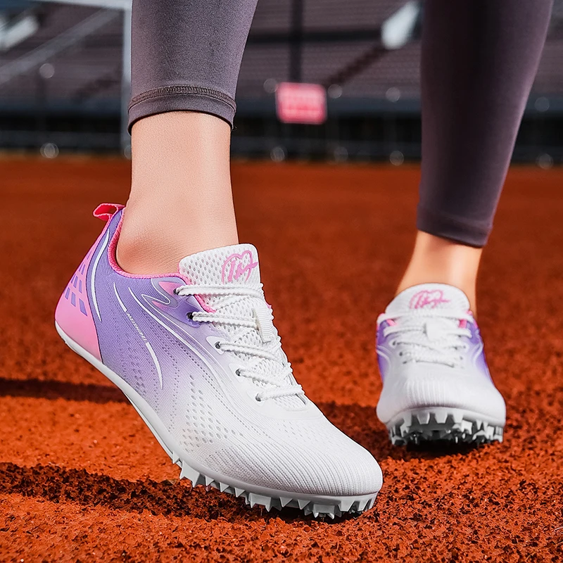 

Лидер продаж, модные кроссовки с шипами, мужские кроссовки, дышащие профессиональные легкоатлетические кроссовки, качественная спортивная обувь унисекс