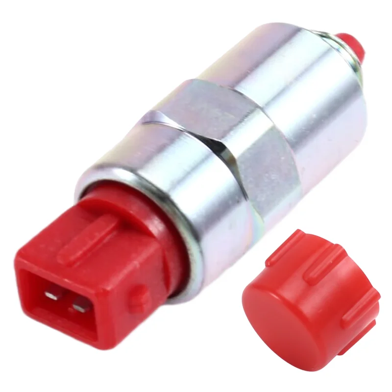

A30F-643244 147-2645 312D2GC 24V Fuel Stop Flameout Solenoid Valve E320D 312C For Caterpillar Excavator Accessories