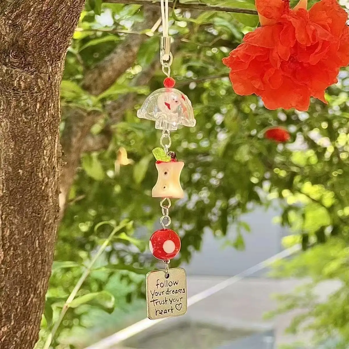 Star Wishing Bottle Pendant Keychain Original Homemade Phone Chain Ins Wind Phone Chain Cute Pendant Gift Pack Pendant Gift