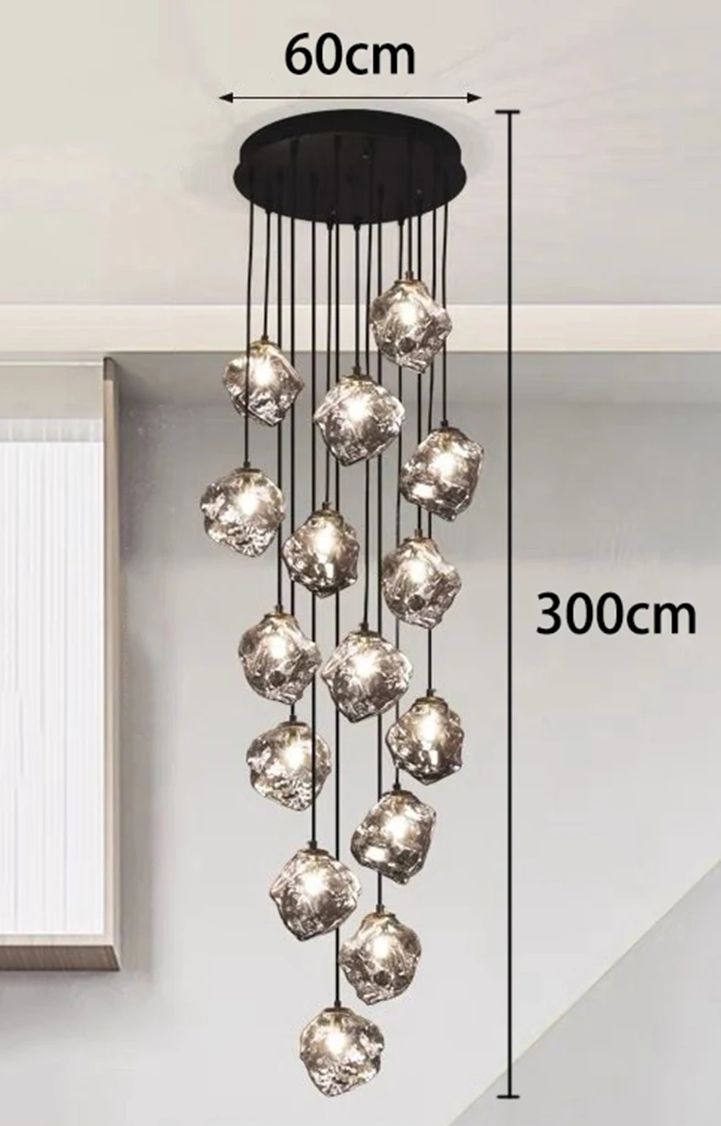 Modern interieur led-verlichting hanglamp lampen voor trap Kroonluchters voor woonkamer hanglamp binnenverlichting