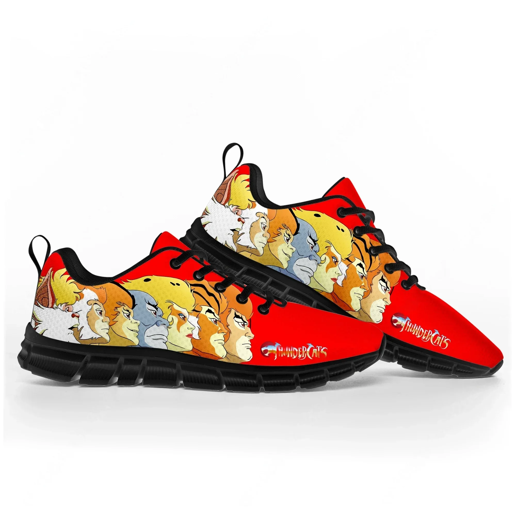 

Cartoon Thundercats Comics Sports Shoes Mens Womens Comfortable Breathable Sneakers Custom High Quality Couple Black Casual Shoe