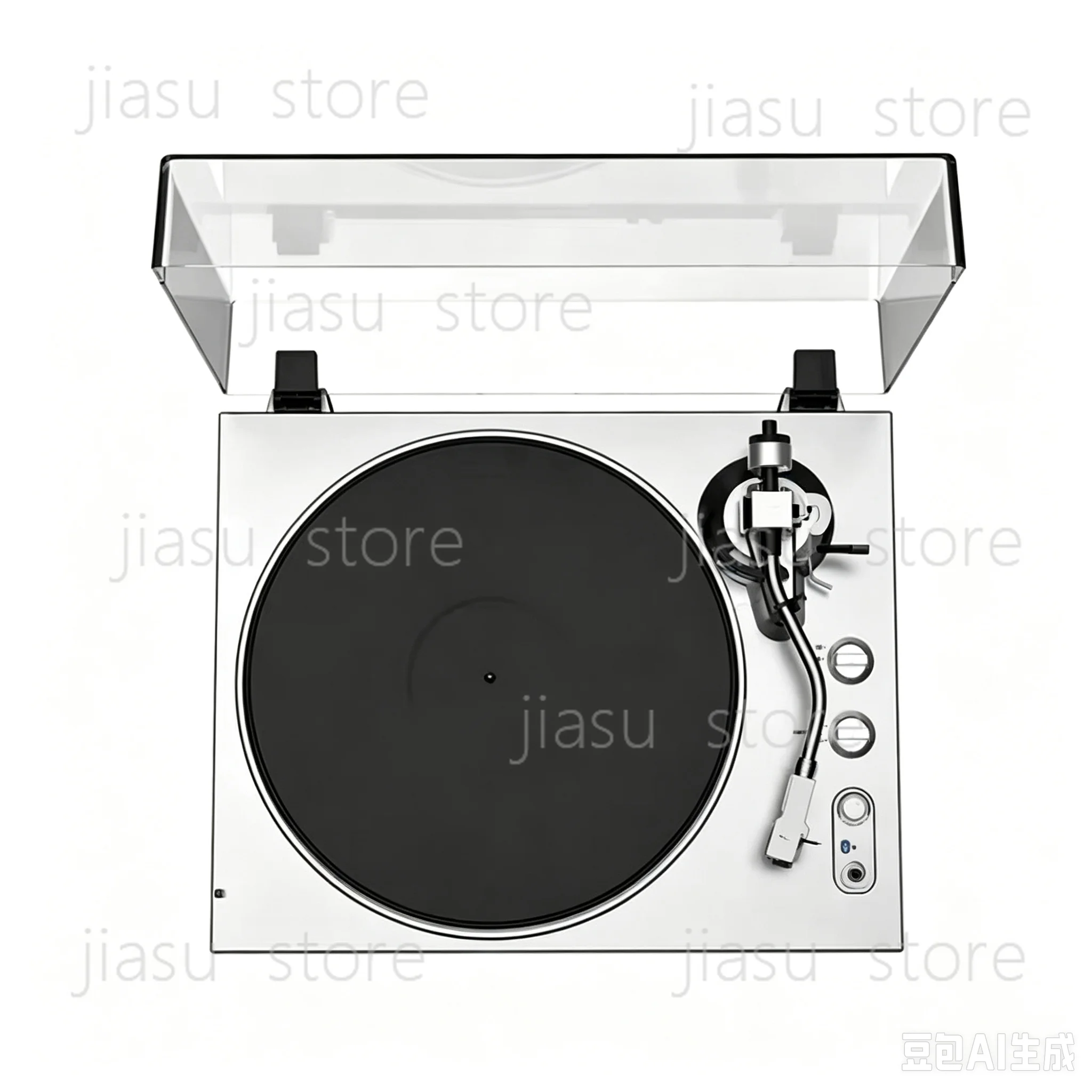 Vinyl Turntable Record Player,Belt Drive, Built-in Preamp, AT-VM95C Cartridge, Classic Hi-Fi Stereo, 33/45 RPM, Fully Automatic