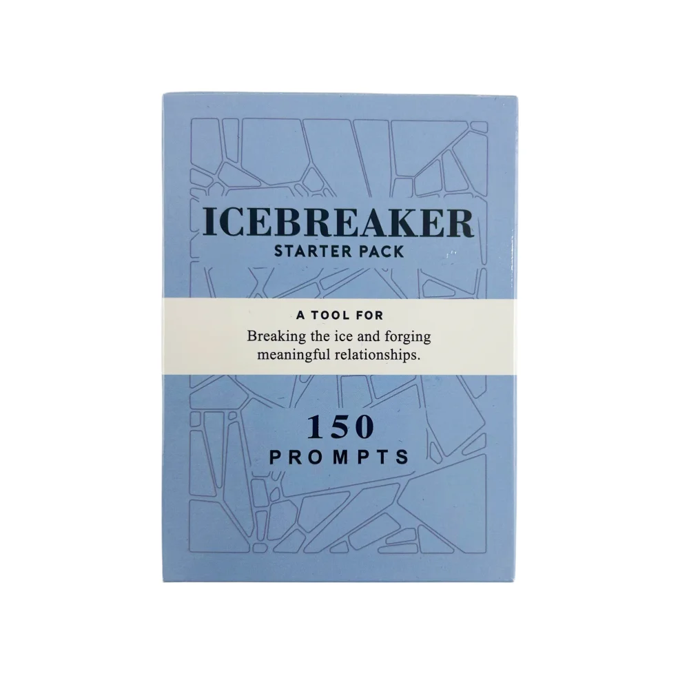 Icebreaker Starter Pack Game Cards Board Deck 150pcs A Tool for Breaking The Ice And Forging Meaningful Relationships