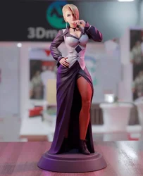 1/24 75mm 1/18 100mm Resin Model Kits Fashion Dance Girl Figurine Unpainted Painted RW-1202