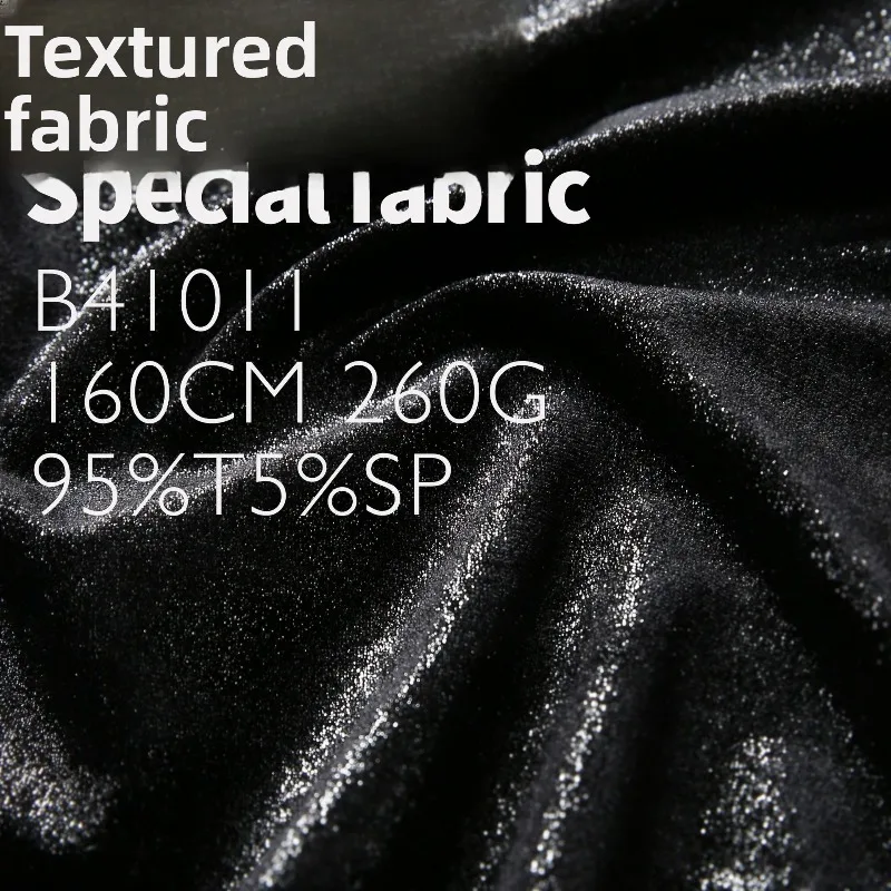 

Silver Foil Coated Soft Thick Spandex Velour Fabric for Cheongsam Dress Clothing Diy Cloth By The Meter Sewing Material