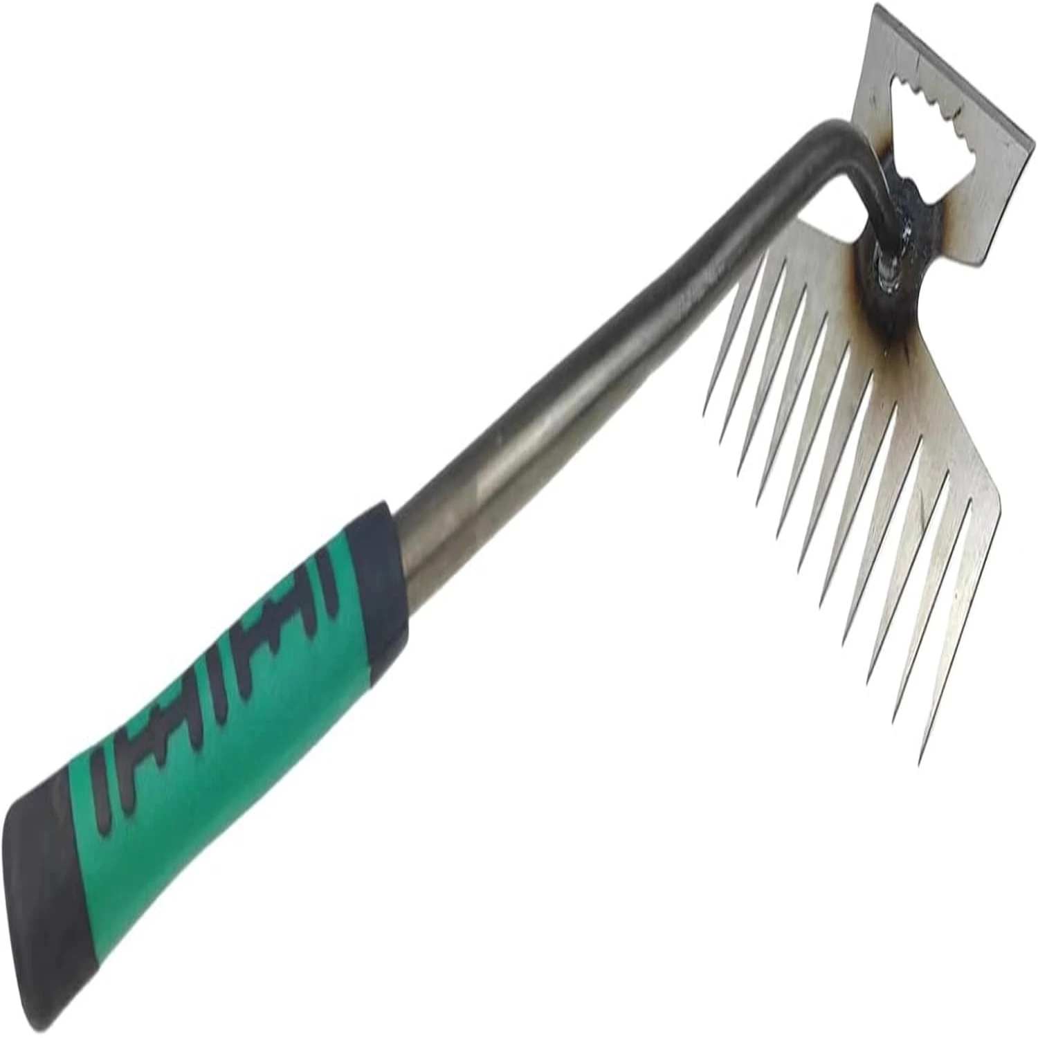 Weed Puller Tool 6 Teethes Dual Purpose Manganese Steel Weeding Artifact Uprooting Weeding Tools Garden Tools for Gardening Weed