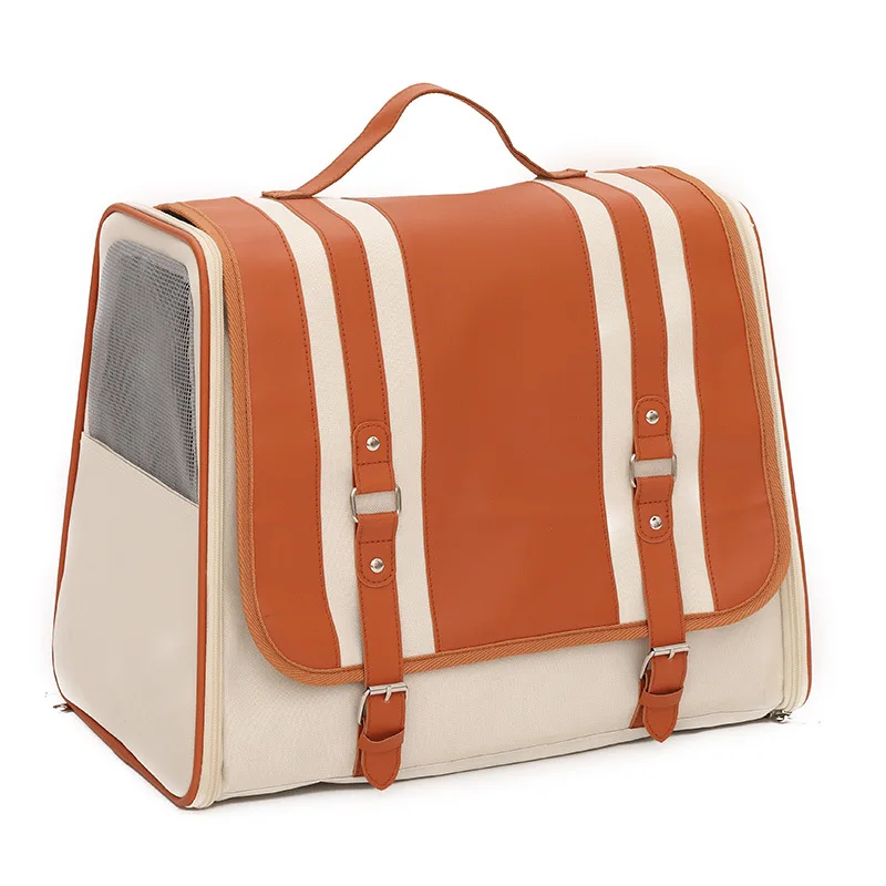 

Portable Pet Carrier Backpack for Cats and Small Dogs Large Capacity Breathable Travel Bag Prevent Pet Stress When Going Out