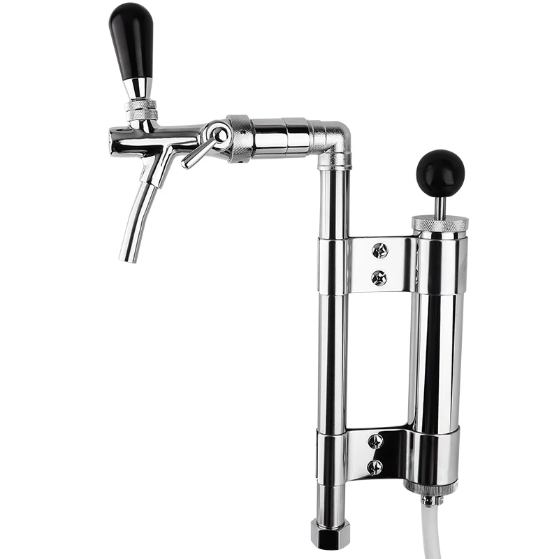 Beer keg Party Pumps, Heavy Duty Draft Adjustable Beer Picnic Party Pump Keg Tap with Keg Coupler System