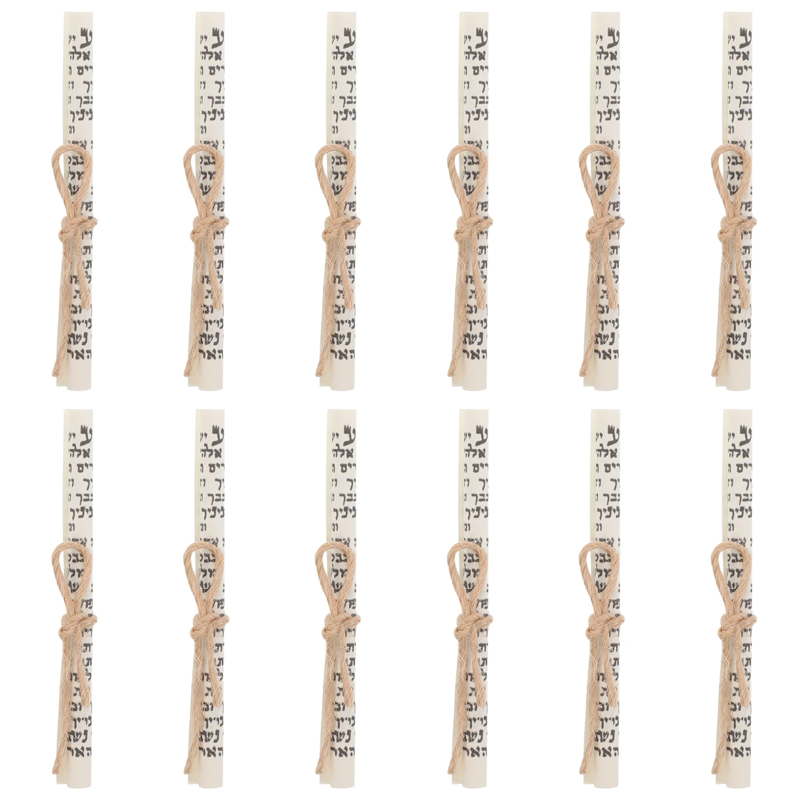 

Bible Doorpost Scroll Holy Symbol Decor Religious Blessing Mezuzah House Scrolls for New Home Jewish Plaques Verse