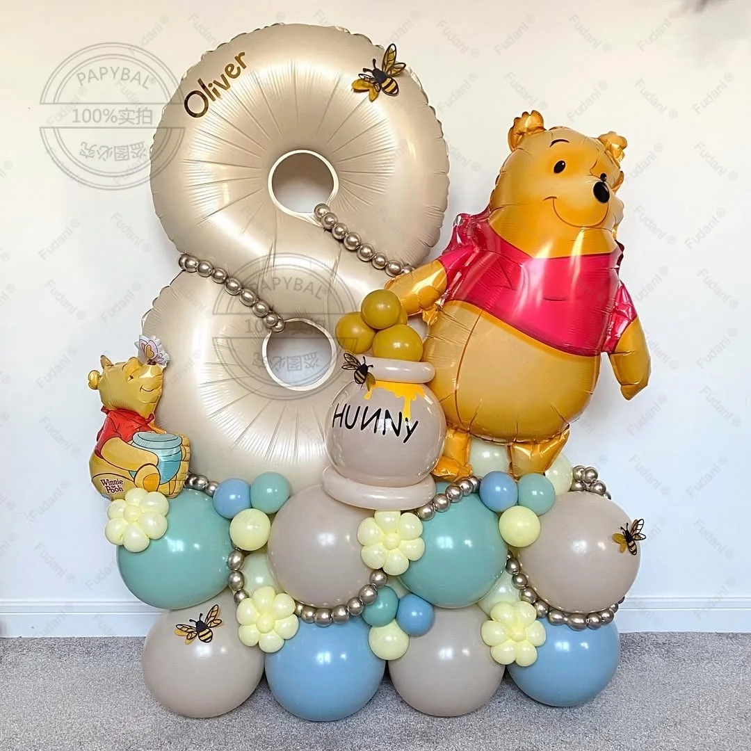 Disney Winnie The Pooh Themed Balloon Column 40 