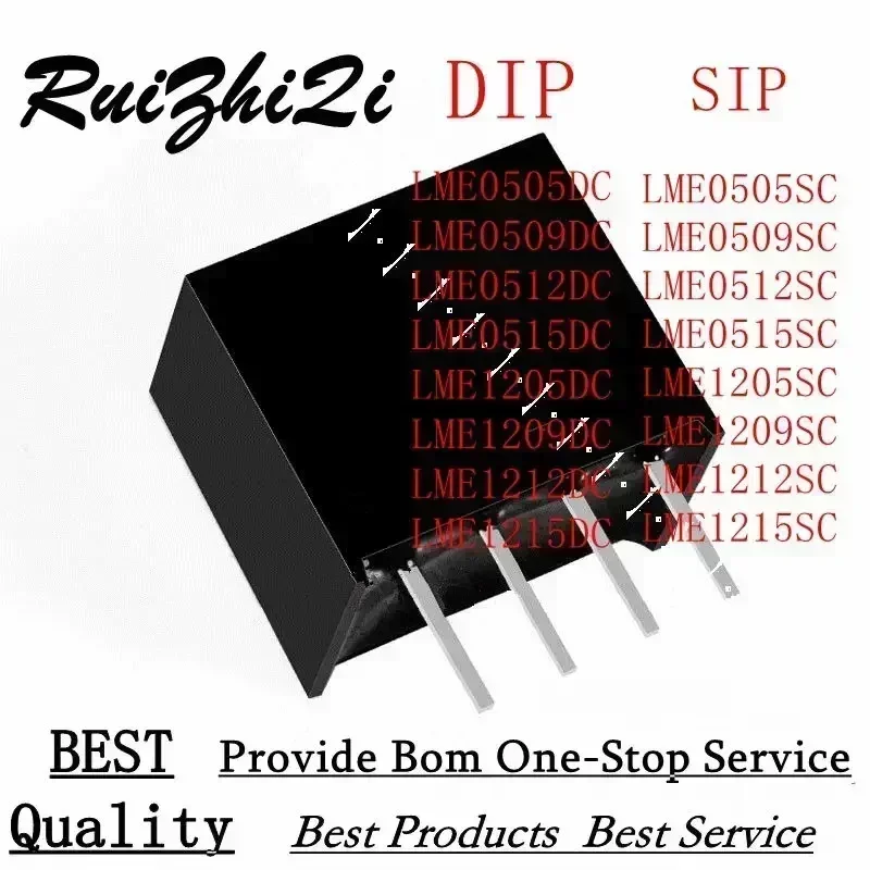 10PCS/LOT LME0505DC LME0509DC LME0512DC LME0515DC LME1205DC LME1209DC LME1212DC LME1215DC DC/DC CONVERTERS DIP POWER