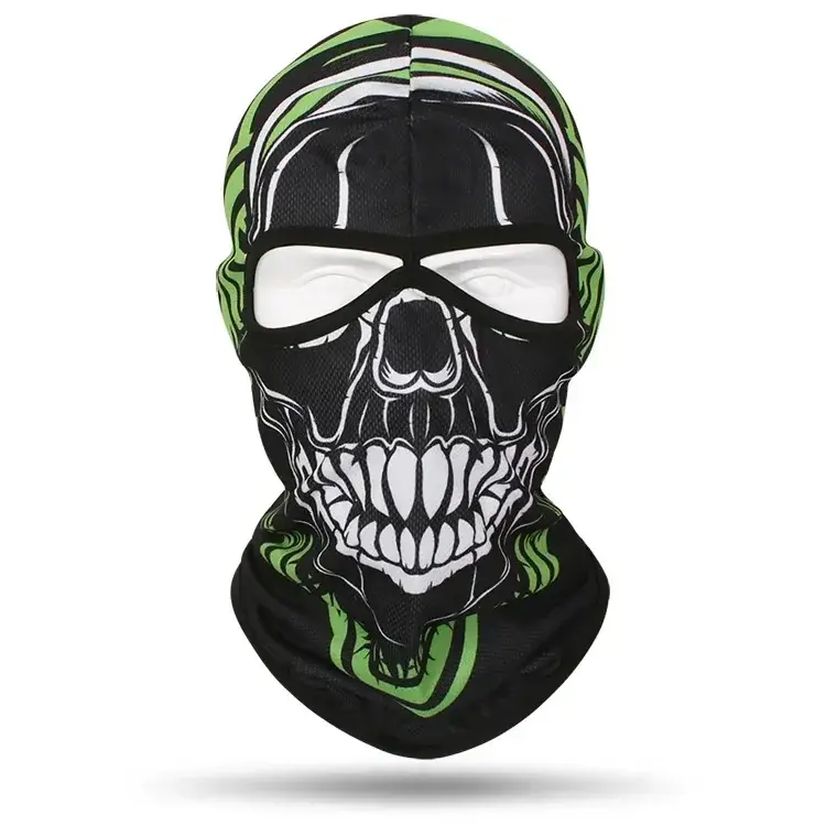 2 Holes Balaclava Skull Full Face Mask Unisex Head Cover Motorcycle Mask Cycling Headgear Hat MTB Bike Bicycle Helmet Liner Caps - Image 19