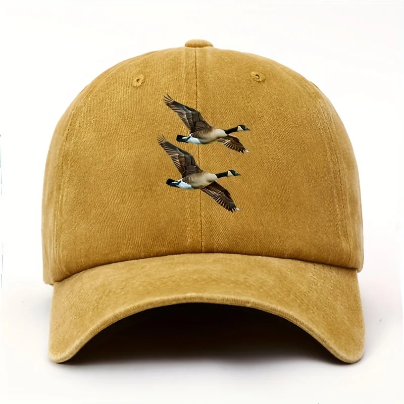 Bird Individual Creative Pattern Baseball Cap, Lightweight Adjustable, Free And Casual Style, Suitable for Fitness, Running, Fis